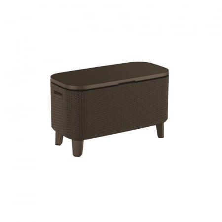 Mini bar pentru gradina, ratan, maro, Keter Bevy Cool Bar [6]