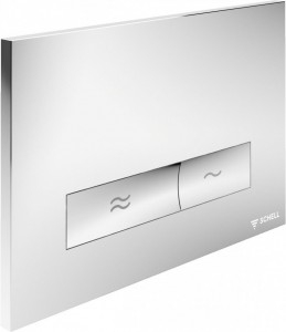 Modul de montaj cu Bazin WC SCHELL Montus C 120 cu clapetă de acţionare Konkav alba [2]