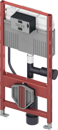 Rezervoare WC incastrate - Modul WC TECEprofil cu rezervor Uni, H 1120 mm, cu racord extractie mirosuri