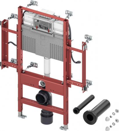 Rezervoare WC incastrate - Modul WC Geronto TECEprofil, cu rezervor Uni, H 1120 mm