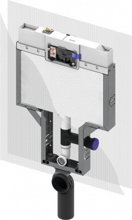Rezervoare WC incastrate - Modul WC TECEbox cu rezervor Uni, H 1060 mm
