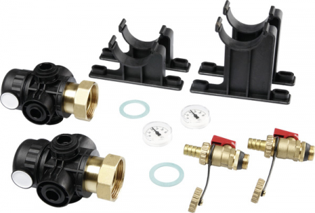 Accesorii incalzire in pardoseala - Modul TECEfloor SLQ din plastic extensibil pentru distribuitor industrial iesire 1 1/2"