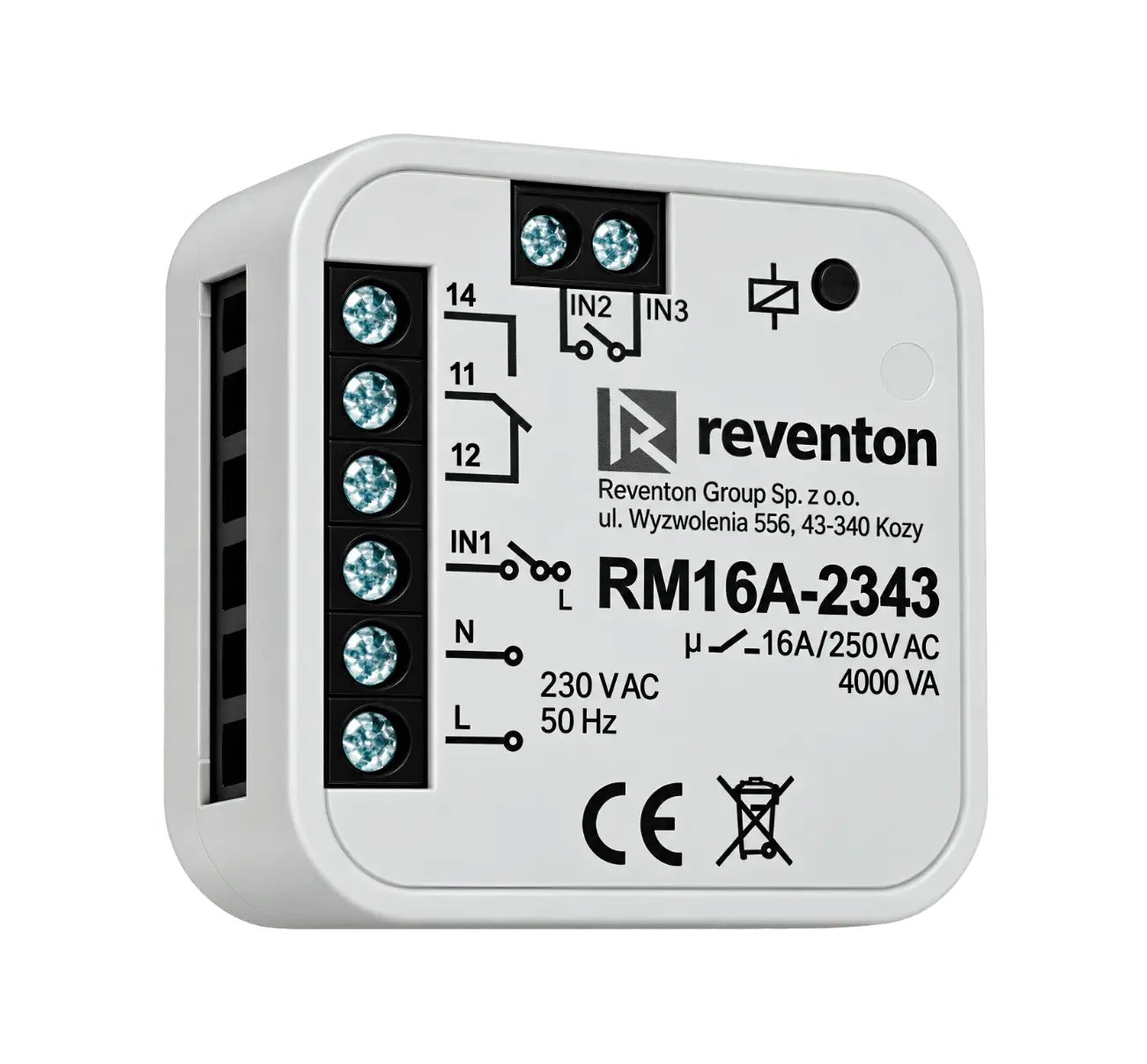 Termostate si accesorii aeroterme si destratificatoare - Modul releu Reventon RM-16A