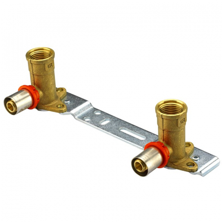 Tevi, fitinguri, robineti si accesorii - Kit perete sertizare, 1/2“ F x 20/2, H=52 mm
