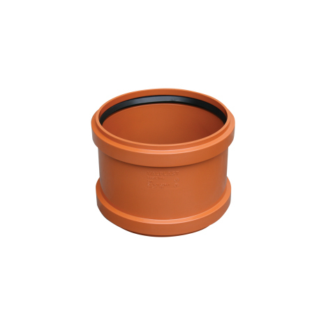 Instalatii de apa si canalizare - Mufa PP opritor Valrom VALPlast D. 400 SN8