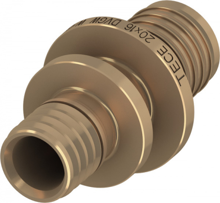 Fitinguri din bronz - Niplu redus TECEflex din bronz Ø 40 x 32