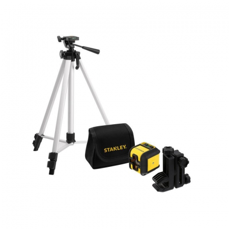 Scule si dispozitive de lucru - Nivela Laser Cubix Stanley STHT77649-1, dioda verde, trepied inclus