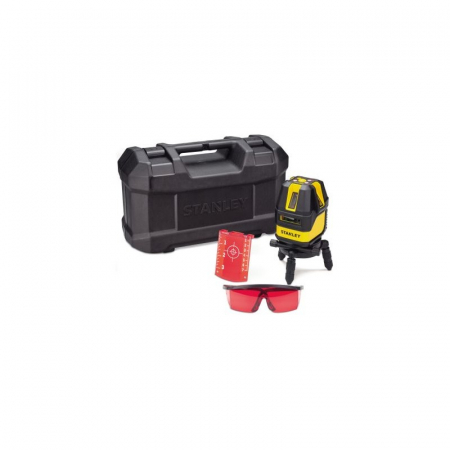 Scule si dispozitive de lucru - Nivela laser profesionala 4 linii Stanley - STHT77514-1