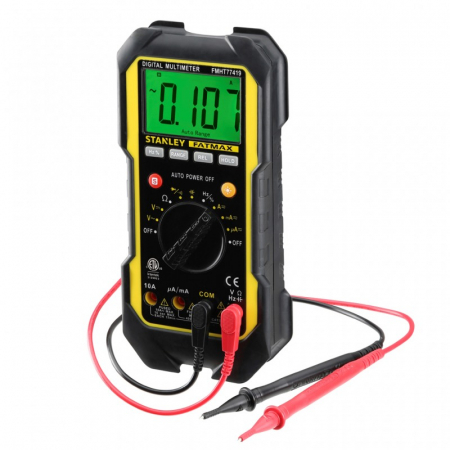 Scule si dispozitive de lucru - Multimetru CAT III Stanley Fatmax - FMHT0-77419