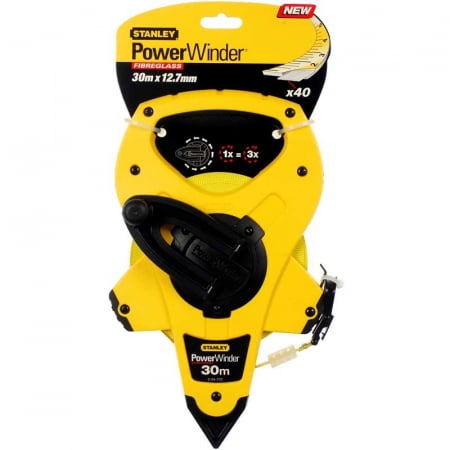 Scule si dispozitive de lucru - Ruleta Stanley Power Winder 30m - 2-34-772