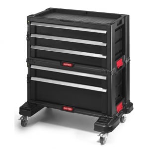 Organizator pentru scule mobil, 5 sertare, 56 x 29 x 50 cm., Keter 237007 [1]
