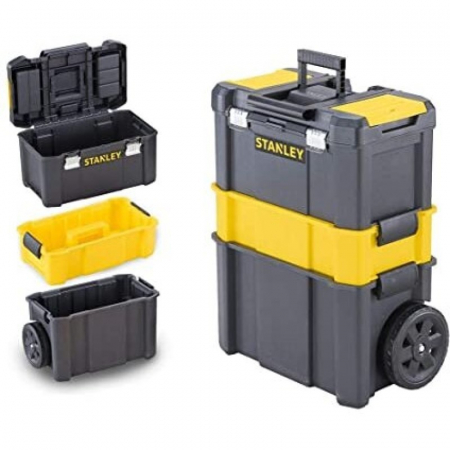 Scule si dispozitive de lucru - Sistem Depozitare Essential 3-IN-1 Stanley STST1-80151, 47.6 x 20.8 x 63 cm
