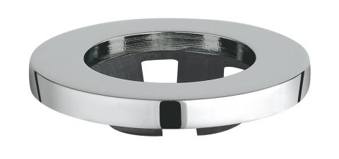 Obiecte sanitare - Ornament baterie lavoar/bide Grohe pentru acoperirea orificiilor de montaj cu diametru mai mare decat standard, crom