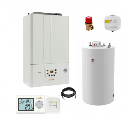 Pachete centrale termice & boiler extern - Pachet centrala Immergas, model VICTRIX TERA 24 PLUS - 24 kw + Boiler Atlas 150L + termostat wireless WT200 RF