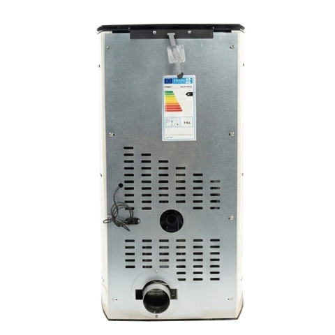 Pachet soba pe peleti KOPH PD 10 kW, cu aer cald, buncar peleti 12 kg, 60 mp, Alb [2]