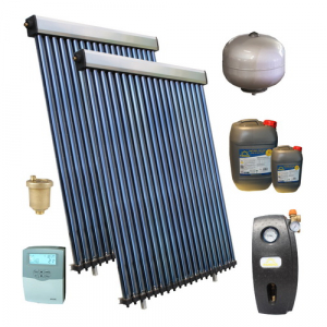 Pachete panouri solare cu tuburi vidate - Pachet solar, 60 tuburi vidate, fara boiler, Heat Pipe Panosol C320