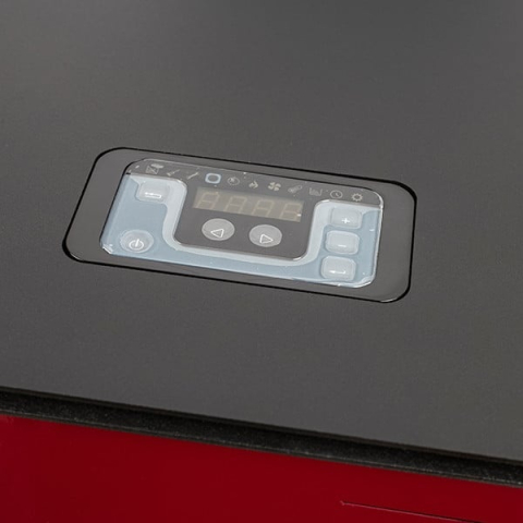 Termosemineu cu peleti Termax Kamin PM 15 kW in pachet cu UPS si stecher [4]