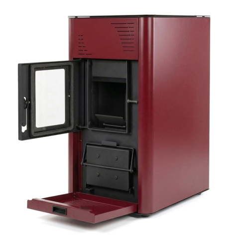 Termosemineu cu peleti Termax Kamin PM 15 kW in pachet cu UPS si stecher [2]