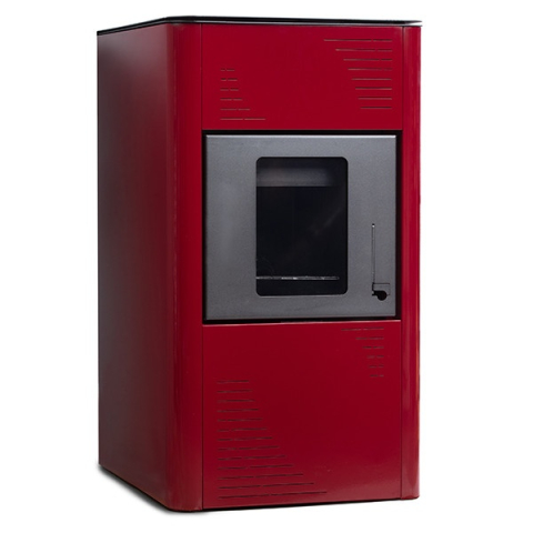 Termosemineu cu peleti Termax Kamin PM 15 kW in pachet cu UPS si stecher [1]