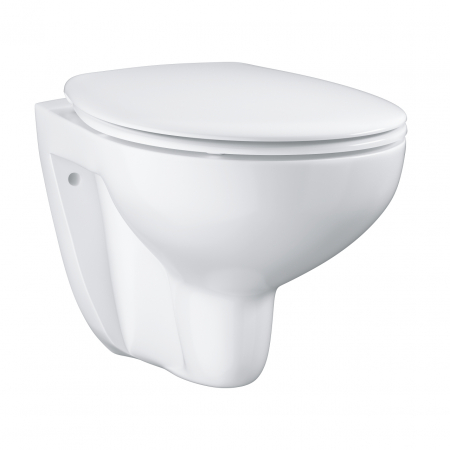 Obiecte sanitare - Set WC suspendat rimless capac soft-close Grohe Bau Ceramic