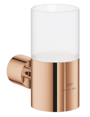 Pahar Grohe sticla, atrio New sticla, satinat, potrivit pt suportul 40278001 si 40884000 [5]