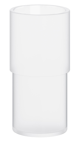 Obiecte sanitare - Pahar Grohe sticla, atrio New sticla, satinat, potrivit pt suportul 40278001 si 40884000