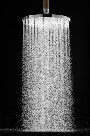 Palarie de dus Hansgrohe Raindance S 240 cu 1jet PowderRain si brat de perete 39cm [1]