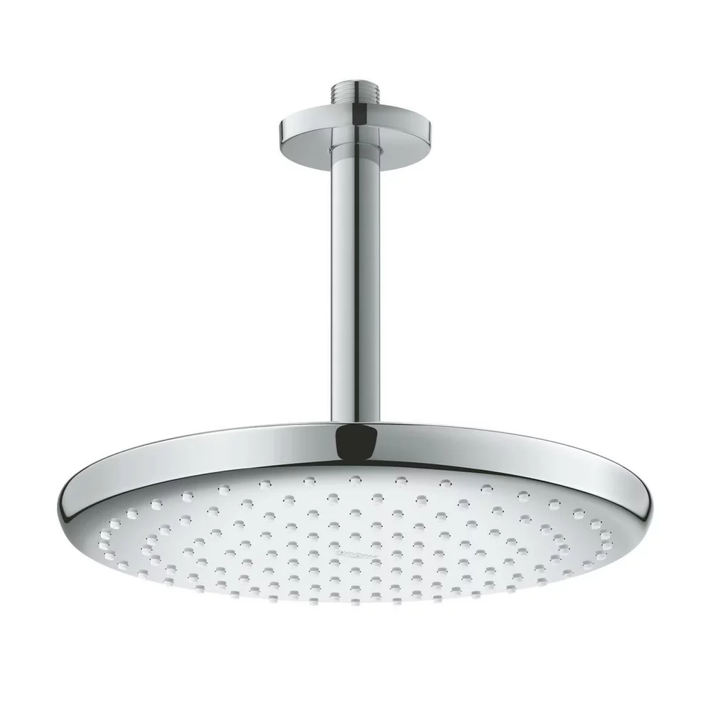 Baterii monocomanda - Palarie si brat de dus montaj din tavan crom Grohe Tempesta 250