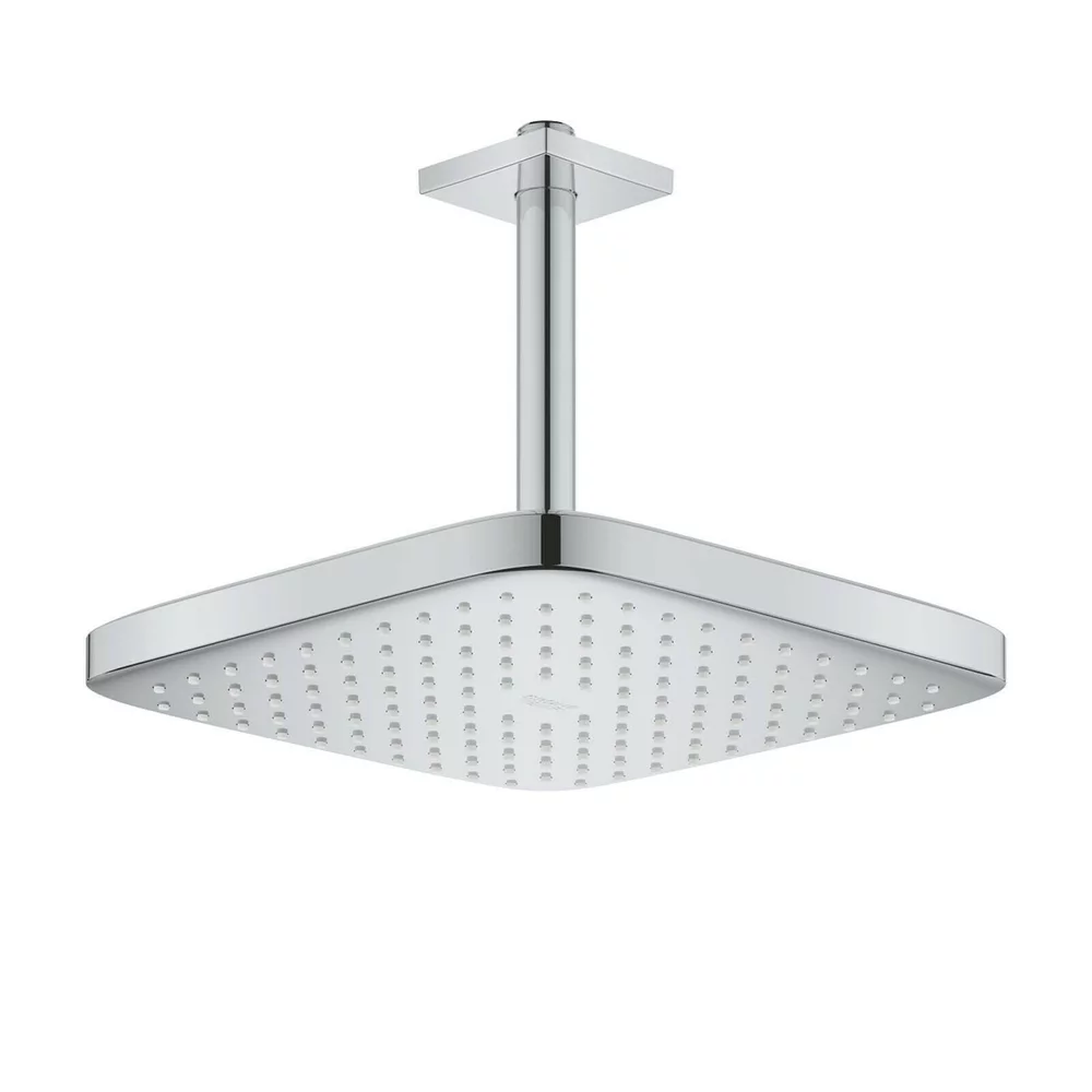Baterii monocomanda - Palarie si brat de dus montare din tavan crom Grohe Tempesta 250 Cube