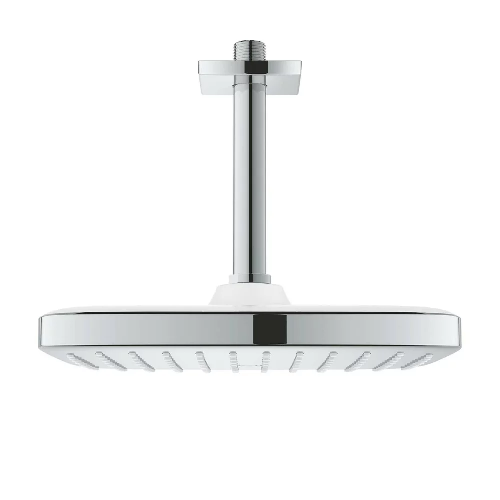 Palarie si brat de dus montare din tavan crom Grohe Tempesta 250 Cube [1]