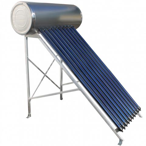 Panou solar presurizat Panosol model PS 120 cu 10 tuburi vidate, boiler inox 120 litri, suport pentru terasa [4]