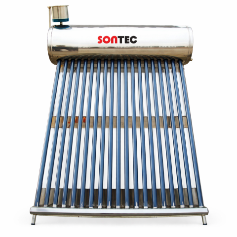 Panouri solare cu tuburi vidate - Panou solar termosifon 12 tuburi vidate boiler 120 litri Sontec CNP-470-58/1800 - 120/12 - C - fara flotor, fara rezistenta