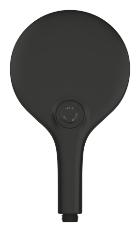 Para de dus Grohe SmartActive 150 III, rotunda, 3 jeturi, sistem anti-calcar, bnegru, negru [5]