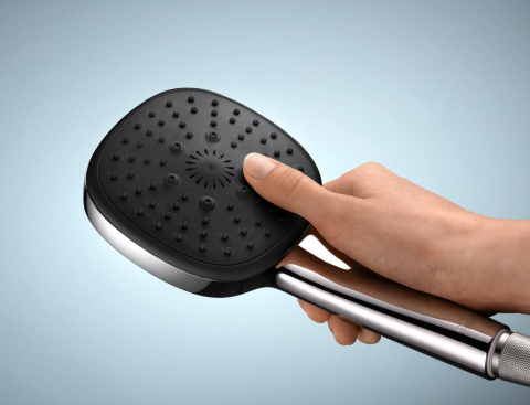 Para de dus Grohe Vitalio comfort 110 universala, 2 jeturi, sistem anti-calcar, crom [7]