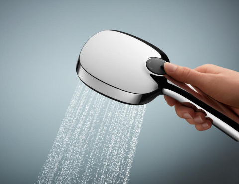 Para de dus Grohe Vitalio comfort 110 universala, 2 jeturi, sistem anti-calcar, crom [5]