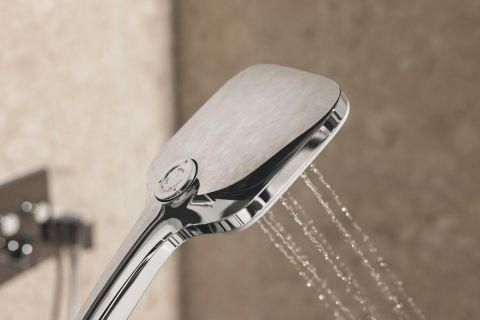 Para de dus Grohe Vitalio smact Cube 130 universala, 3 pulverizari, 130 mm, anti-calcar, smarttip, crom [8]