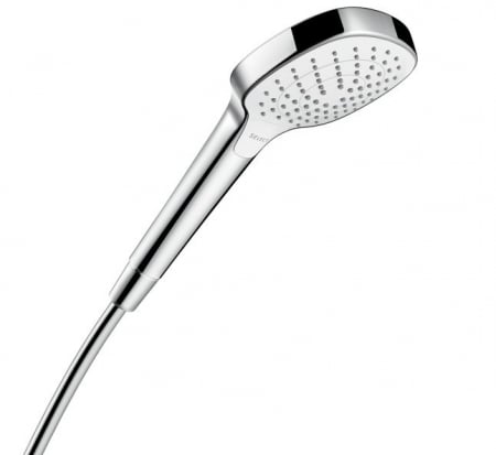 Obiecte sanitare - Para de dus Hansgrohe Croma Select E Vario alb-crom