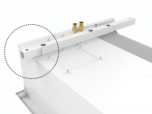 Perdea de aer electrica, incastrabila, 5200 m³/h, 400V, Flowair ELiS B-E-200 [9]