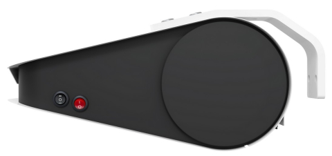 Perdea de aer cald electrica 1300 m³/h Flowair SLIM E 100 [3]