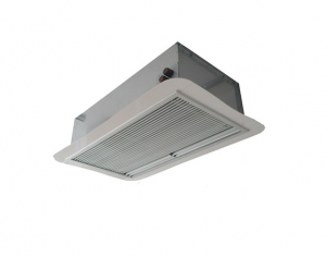 Echipamente de ventilatie si climatizare - Perdea de aer cald electrica, incastrabila in tavan fals, 10 kW, 1000 mm, 2100 m³/h, 400 V, Stavoklima Econ 100E10