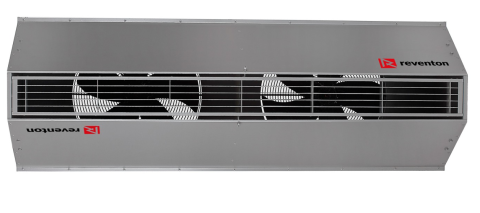 Perdea de aer industriala Reventon HUMMER 150W-EC 2R cu apa calda 77,4 kW [1]