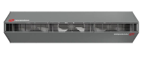 Perdea de aer industriala Reventon HUMMER 200W-EC cu apa calda 42,8 kW [2]