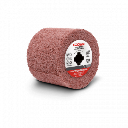 Scule si echipamente pentru constructii - Perie Crown CAQ-S11080 masina de polisat 110 mm 19mm