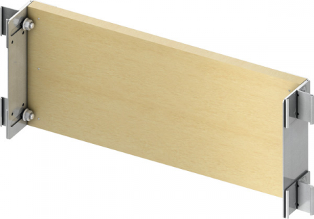 Tevi, fitinguri, robineti si accesorii - Placa din furnir cu montanti compatib TECEprofil, 500x190 mm