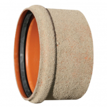 Tevi, fitinguri, robineti si accesorii - PIESA TRECERE PRIN CAMIN PVC-BETON D.400 L=240mm FARA NISIP - VALROM GAMA KompactKIT