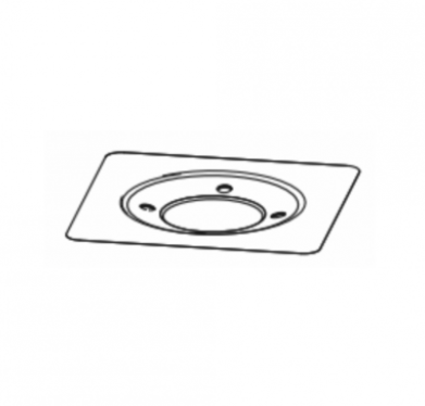 Accesorii PEHD - PIESA INOX PENTRU RECEPTOR TERASA RAINPLUS 40-110 320 x 320 1mm - VALROM GAMA SafeKIT