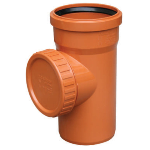 Instalatii de apa si canalizare - Piesa inspectie canal Valrom VALPlast PVC D. 125