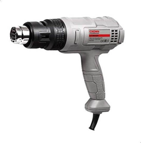 Scule si dispozitive de lucru - Pistol Cu Aer Cald Profesional 1800W 50/450/550 Crown CT19022K