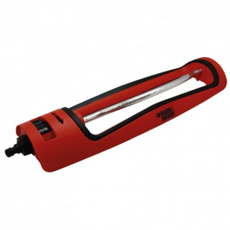 Aspersoare gazon & gradina - Aspersor oscilant automat Black+Decker cu 18 gauri - 34310