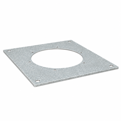 Accesorii echipamente de ventilatie si climatizare - Placa adaptoare superioara / inferioara Reventon pentru ventilatoare de acoperis STORM